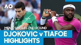 Novak Djokovic vs Frances Tiafoe Match Highlights (2R) | Australian Open 2021