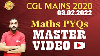 🚀 SSC CGL MAINS PYQs🔥 SSC CGL MAINS 03 02 2022 MATHS 💪🏻NEON CONCEPTS के साथ🔥