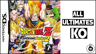 Dragon Ball Z Supersonic Warriors 2 (NDS) All Ultimate Moves | PACOPECOYT