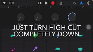 How to make the best Trap 808s possible on garage band mobile