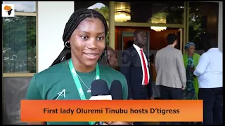 First lady Oluremi Tinubu hosts D’tigress
