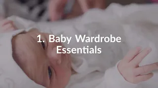 Your ultimate checklist of baby essentials