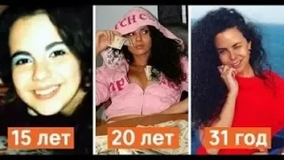 Насте Каменских исполнился 31 год. Эволюция образов кудрявой красотки.