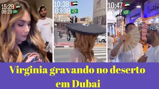 Virgínia Fonseca no deserto em Dubai #virginiafonseca #famosos #virginia