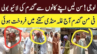 punjab galla mandi live boli |Today wheat price 2024