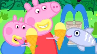 | Ice Cream Special - Peppa Pig's Day Out at the Fish Pond!