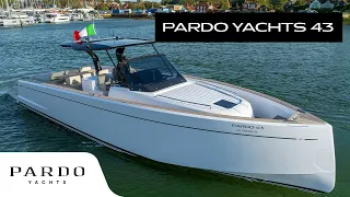 Full Yacht Tour of the Beautiful Pardo 43 | Luxury Designer Motor Yacht | Available in the UK