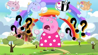 Encontre o personagem Peppa baby / descubra os bebês certos das mamães.