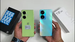 Vivo T2 5G Vs Oneplus Nord Ce 3 Lite 5G || Full Compression  Review