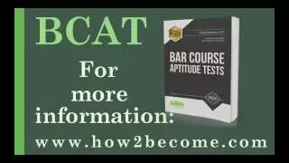 Bar Course Aptitude Test (BCAT) - Sample questions for becoming a barrister