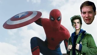 What if Civil War Spider-Man was Tobey Maguire or Andrew Garfield?