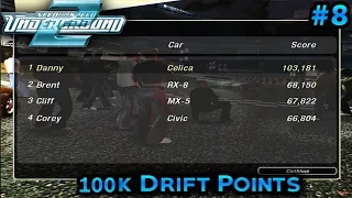 NFS Underground 2: Career #8 - 100k Drift Points [HARD]