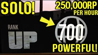 *SOLO* 250,000 RP Per Hour! BEST Solo Rank Up Method In GTA Online