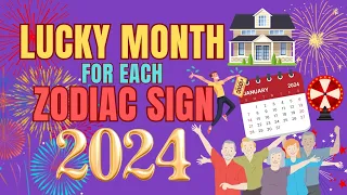 Lucky Month For Each Zodiac Sign In Year 2024
