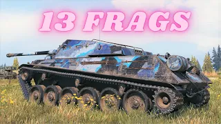 ShPTK-TVP 100  13 Frags 8.2K Damage   World of Tanks,WoT tank battle