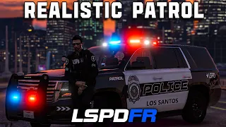 Realistic LSPD Patrol with Great Mods | GTA 5 LSPDFR for GTAV Mods