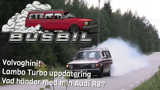 Volvo 245an med Lamborghini motor!