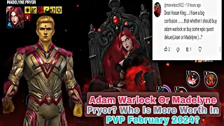 Adam Warlock Or Madelyne Pryor? Who Is More Worth In PVP February 2024? - Marvel Future Fight