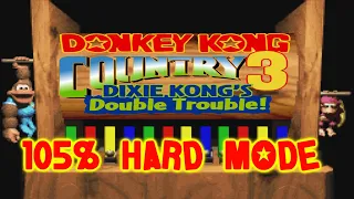 Donkey Kong Country 3  - Full Game Walkthrough (105%) (HARDEST MODE)