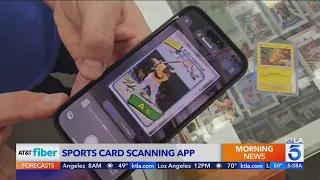 Scan baseball cards with this app to reveal their value instantly!