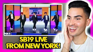 SB19 sings 'WYAT (Where You At)' LIVE from NEW YORK for the FIRST TIME EVER | SB19 REACTION