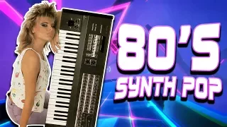 80's Synth Pop Backing Track | A minor 135 BPM