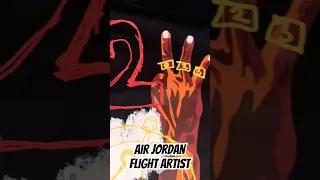 Air Jordan Flight Artist Tshirt #jordan #airjordan #jordancollection #jordanartist #ReyesFamilyTV