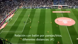 Calentamiento Pre-partido FC Barcelona vs Real Madrid (21/11/2015)
