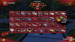 LEGO The Incredibles - All Characters / All Vehicles / All Red Bricks / All Challenges 100%