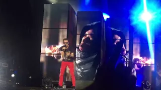 Muse, Uprising, Live at Kaaboo, September 16, 2017, Matt Bellamy up close, Del Mar, Ca