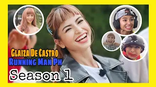 GLAIZA DE CASTRO- FUNNY MOMENTS COMPILATION PART 1 in RUNNING MAN PH.