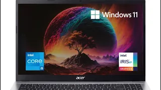 Acer Aspire i3 12 Generation (8GB/512 SSD/ Windows 11 Home) A315-59 Notebook #unboxing #acer #laptop