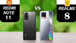 Realme 8 vs redmi note 11