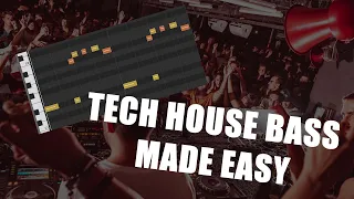 Create KILLER BASSLINES with This Simple Method (Tech House Edition)