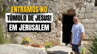 O verdadeiro TÚMULO DE JESUS em Jerusalém | Jardim do túmulo