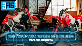 Restauration / Rebuild HONDA 250 CR 1994 Replica McGrath [FULL EPISODE]