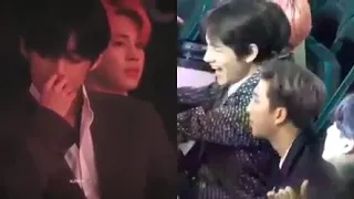 BTS reaction at korean award show vs american award show