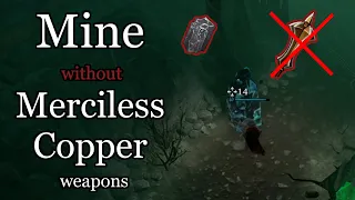 How to mine Iron Ore without Merciless Copper weapons | V Rising