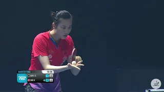 DING NING VS SUN YINGSHA (T2 DIAMOND TẠI SINGAPORE 2019)