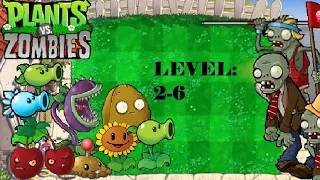 PLANTS vs ZOMBIES / Level: 2-6, fica a dica!