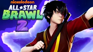 Nickelodeon All-Star Brawl 2 - Zuko DLC Gameplay