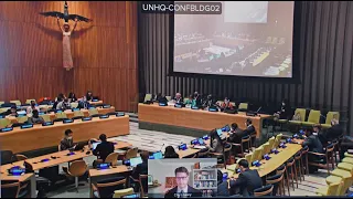 Fijian Attorney-General speaks at the UN ECOSOC 2022 Forum on Financing for Development