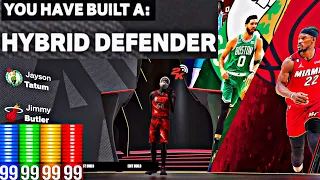 THIS HYBRID DEFENDER IS THE BEST META LOCKDOWN BUILD IN NBA2K24‼️ TUTORIAL FOR COMP PARK PLAYERS 😈