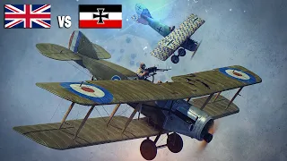 World War I Dogfights in VR I Virtual Reality Dogfight | IL-2 Flying Circus | Great Battles |