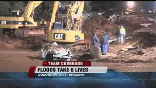 Officials: Flash floods leave 8 dead, 6 missing in Utah-Arizona state line