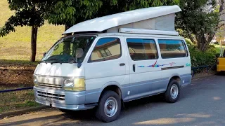 1996 Toyota Hiace Pop-Top Camping Car 4x4 Diesel (Canada Import) Japan Auction Purchase Review