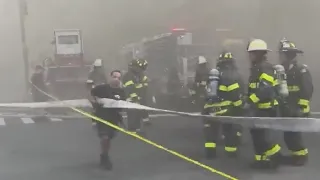 Fire spreads through multiple Brooklyn businesses