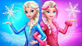A Transformação de Elsa / 32 DIYs de Bonecas
