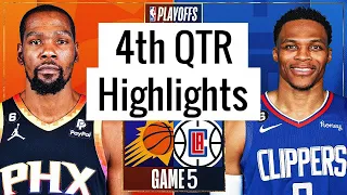 Phoenix Suns vs Los Angeles Clippers Full Game 5 Highlights 4th QTR |Apr 25| NBA Playoff 2023