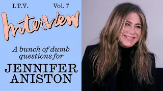 “Unh-uh. Next.” Jennifer Aniston Answers a Bunch of Dumb, Personal Questions